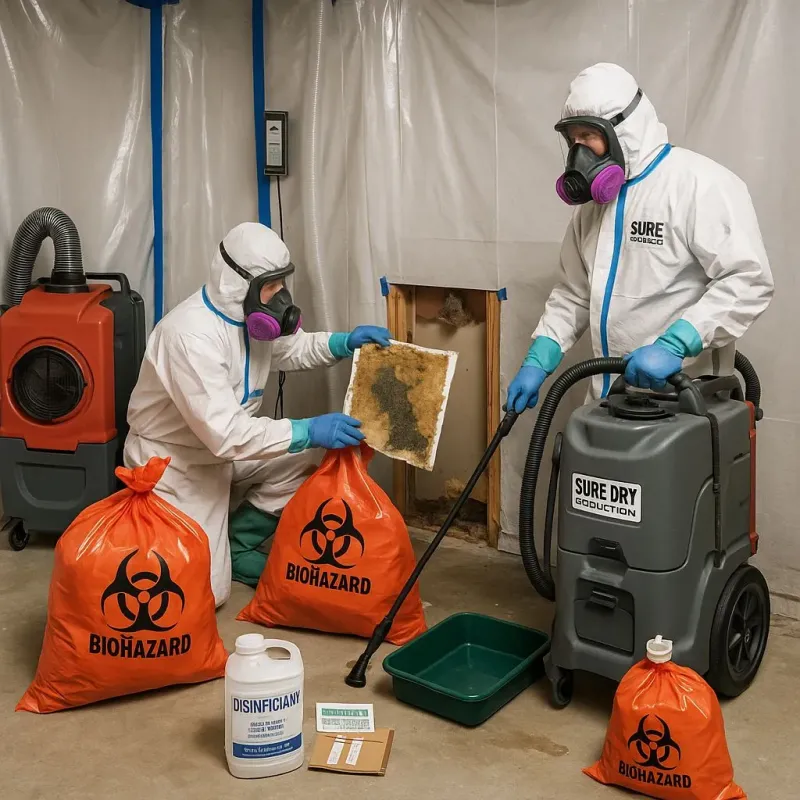 Contaminated Water Handling Protocols process in Dunnstown, PA