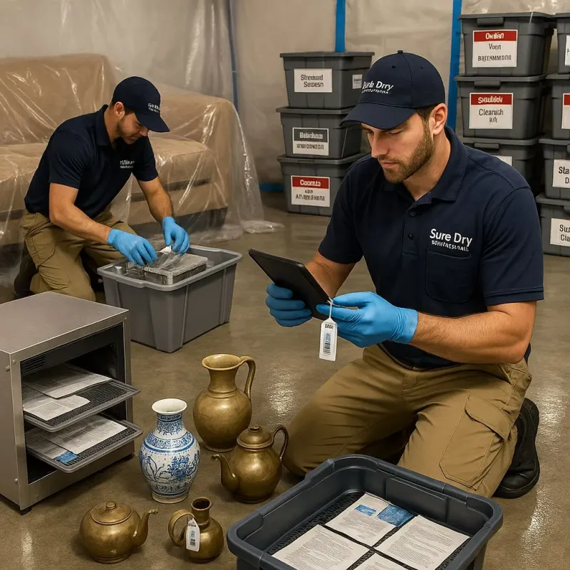 Content Protection and Restoration process in Dunnstown, PA