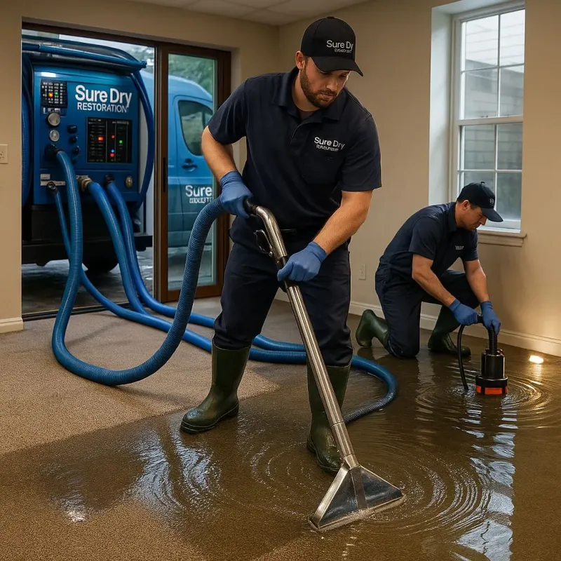 Water Extraction and Removal process in Dunnstown, PA